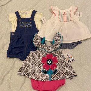 Baby girl matching sets